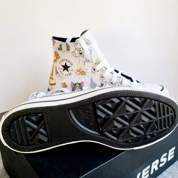 Converse TOM and JERRY High-Top Sneakers - Picture 8 of 9